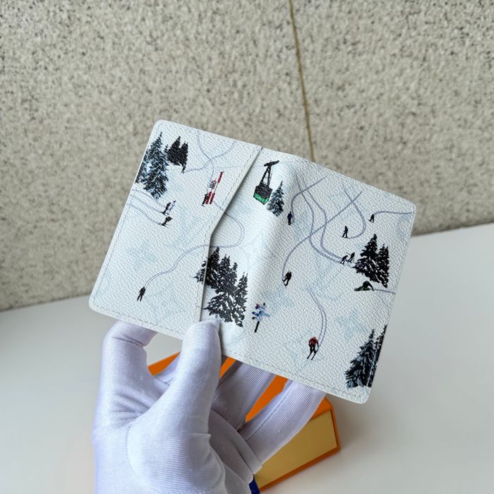 LOUIS VUITTON オーガナイザー ド ポッシュ モノグラム メンズ 7.5×11.1×1cm