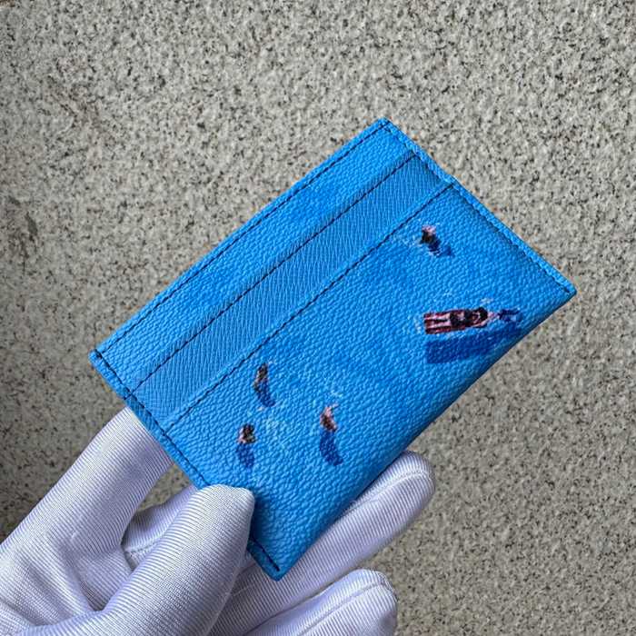 LOUIS VUITTON ダブルカードケース モノグラム キャンバス メンズ 11×7×1.5cm