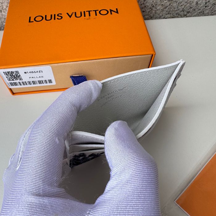 LOUIS VUITTON ダブルカードケース モノグラム キャンバス メンズ 11×7×1.5cm