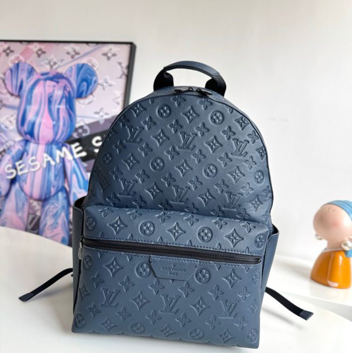 ルイ?ヴィトン スタイル ディスカバリー スモール リュック シャドウレザー サイズ：38×29×20cm