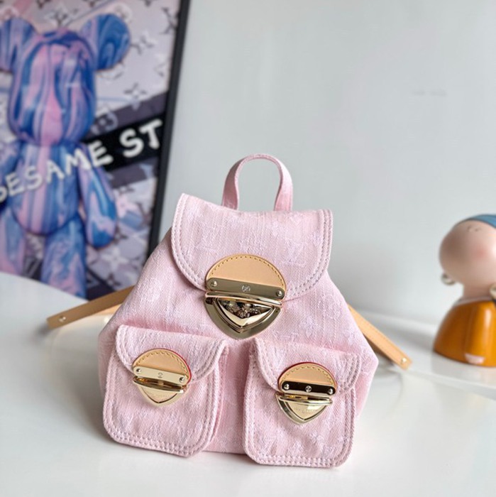 ルイ?ヴィトン スタイル ヴェニス リュック モノグラム?デニム サイズ：26×24×7cm