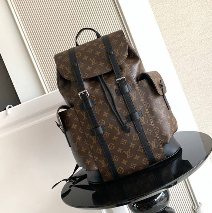 ルイ?ヴィトン スタイル クリストファー ミディアム リュック サイズ：38×44×12.5cm