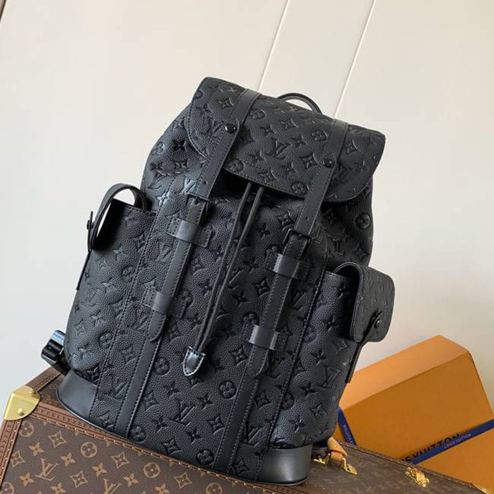 ルイ?ヴィトン スタイル クリストファー ミディアム リュック ダミエ柄 サイズ：41×48×13cm