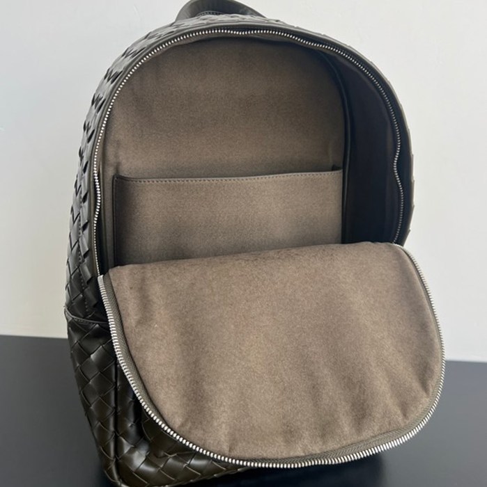 BOTTEGA VENETA スタイル 編み込み レザー リュック ビジネス サイズ:41×25×9cm