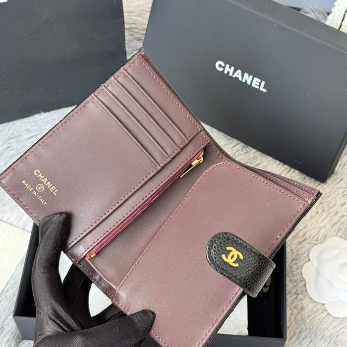 CHANEL AP3196 パスポート&ウォレット 二合一 牛皮 サイズ:15x10cm