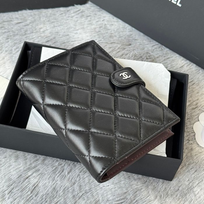 CHANEL AP3196 パスポート&ウォレット 二合一 ラム革 サイズ:15x10cm