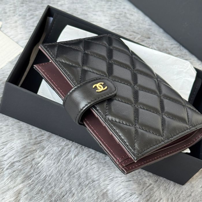 CHANEL AP3196 パスポート&ウォレット 二合一 ラム革 サイズ:15x10cm