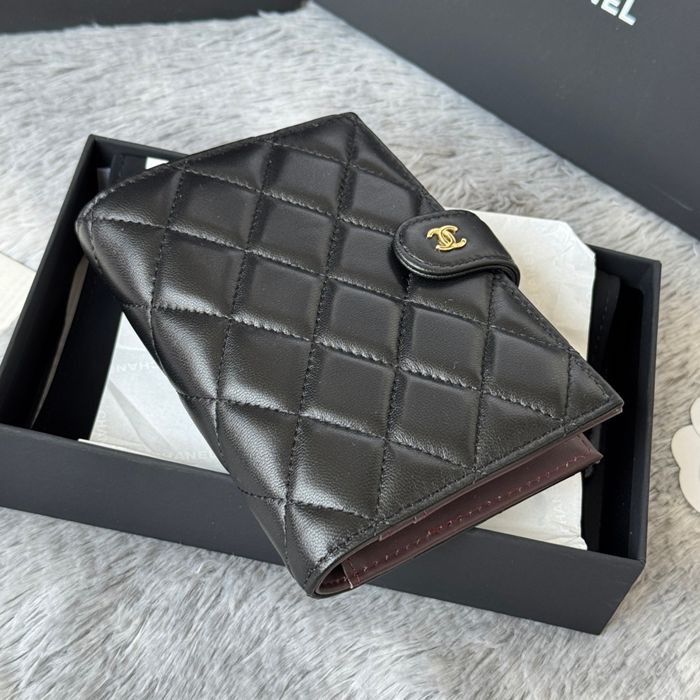 CHANEL AP3196 パスポート&ウォレット 二合一 ラム革 サイズ:15x10cm
