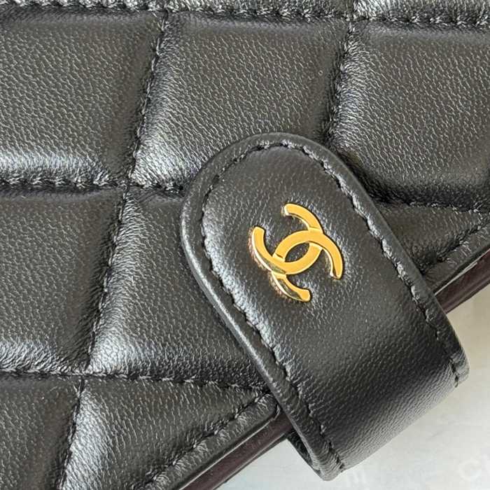 CHANEL AP3196 パスポート&ウォレット 二合一 ラム革 サイズ:15x10cm