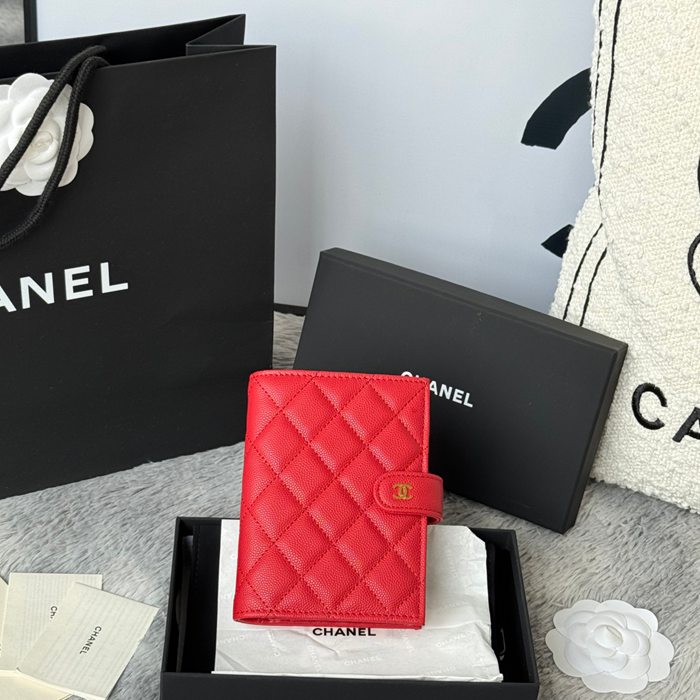 CHANEL AP3196 パスポート&ウォレット 二合一 カヴィア サイズ:15x10cm