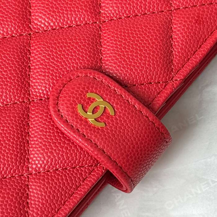 CHANEL AP3196 パスポート&ウォレット 二合一 カヴィア サイズ:15x10cm