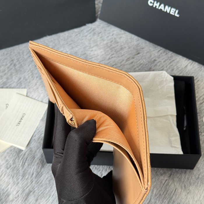 CHANEL AP3196 パスポート&ウォレット 二合一 カヴィア サイズ:15x10cm