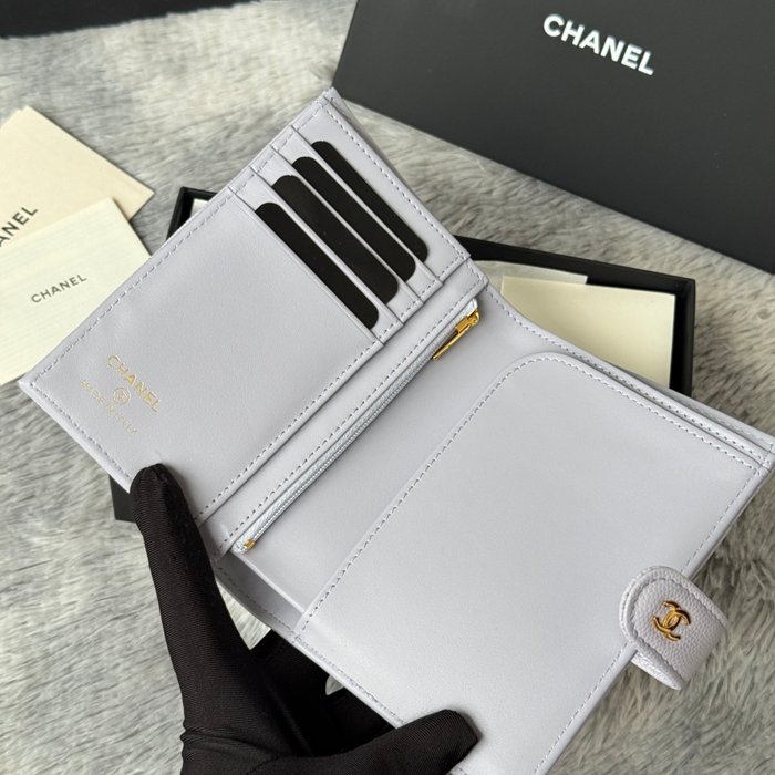 CHANEL AP3196 パスポート&ウォレット 二合一 カヴィア サイズ:15x10cm