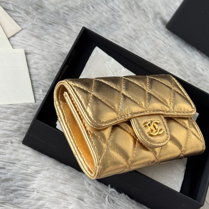 CHANEL 0219 CFカードケース カヴィア粒革 サイズ:11x8.5cm