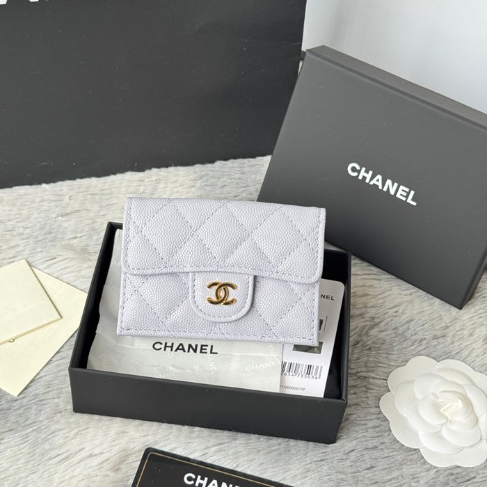 CHANEL AP0230 84401 三つ折り財布 細粒牛皮 サイズ:10.5x7.5cm