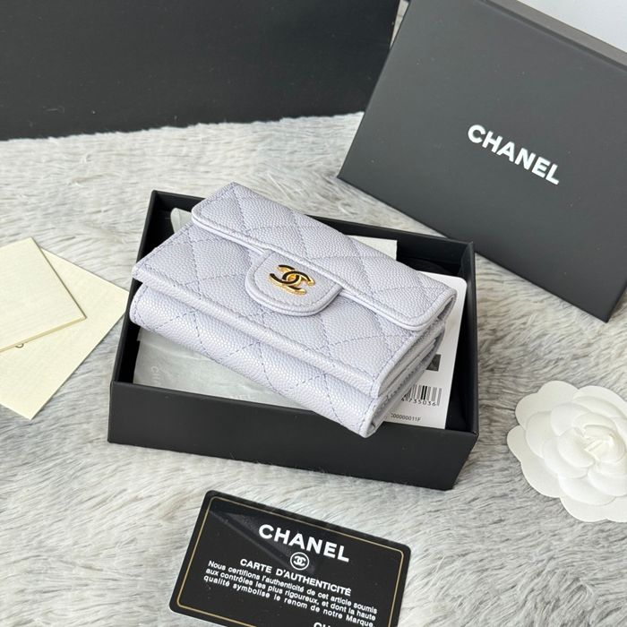 CHANEL AP0230 84401 三つ折り財布 細粒牛皮 サイズ:10.5x7.5cm