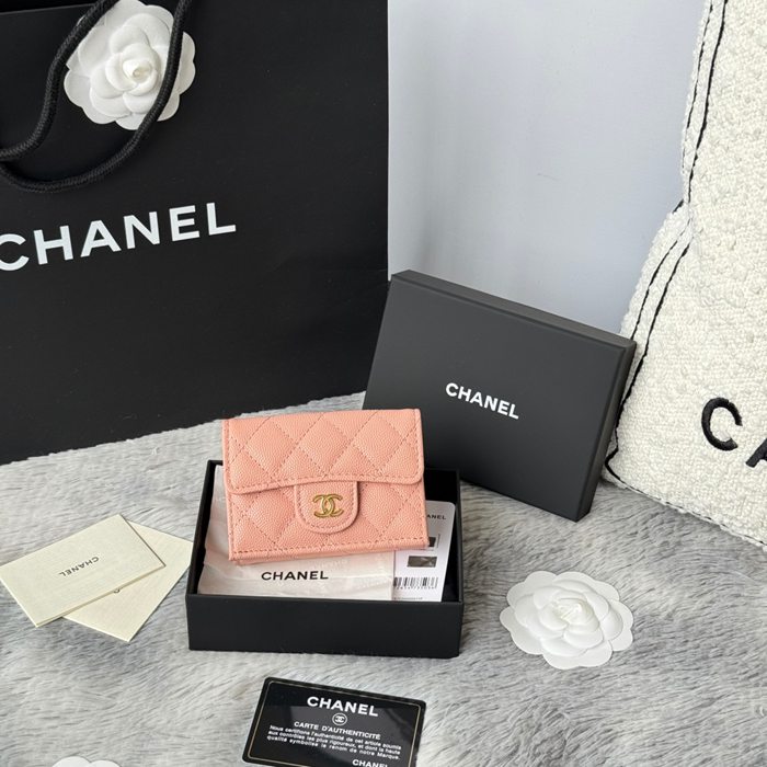 CHANEL AP0230 84401 三つ折り財布 細粒牛皮 サイズ:10.5x7.5cm