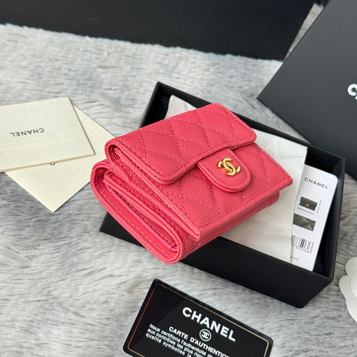 CHANEL AP0230 84401 三つ折り財布 細粒牛皮 サイズ:10.5x7.5cm