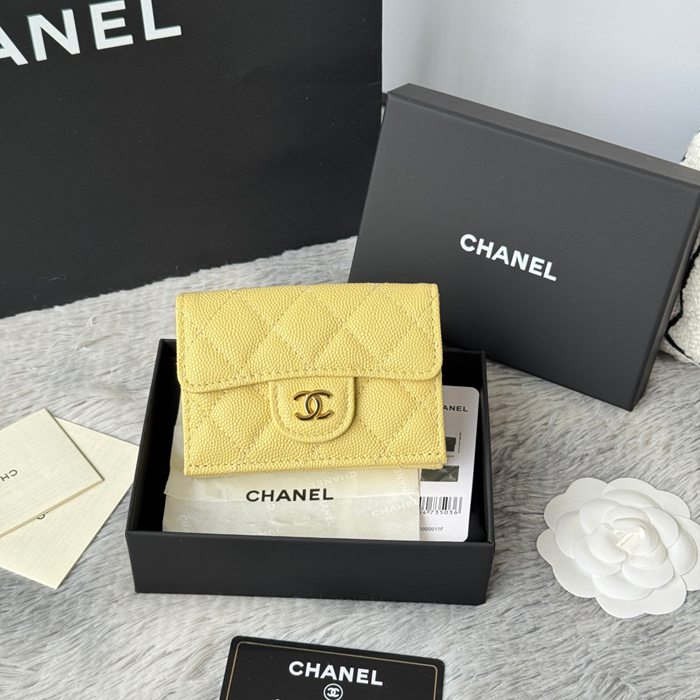 CHANEL AP0230 84401 三つ折り財布 細粒牛皮 サイズ:10.5x7.5cm