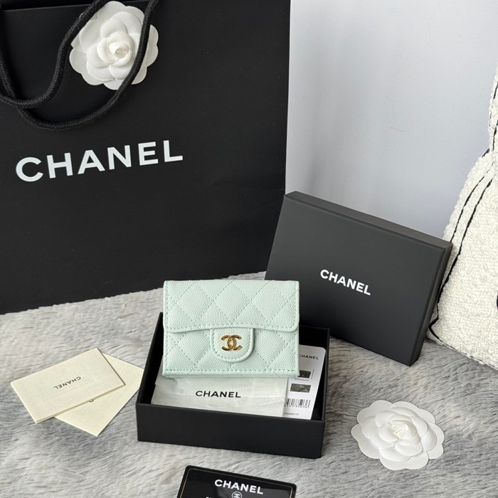 CHANEL AP0230 84401 三つ折り財布 細粒牛皮 サイズ:10.5x7.5cm