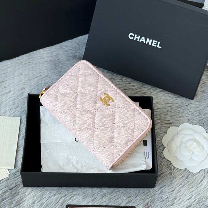 CHANEL 3686 0112 25c ラージジッピー長財布 カヴィア粒革 サイズ:12x8x2cm