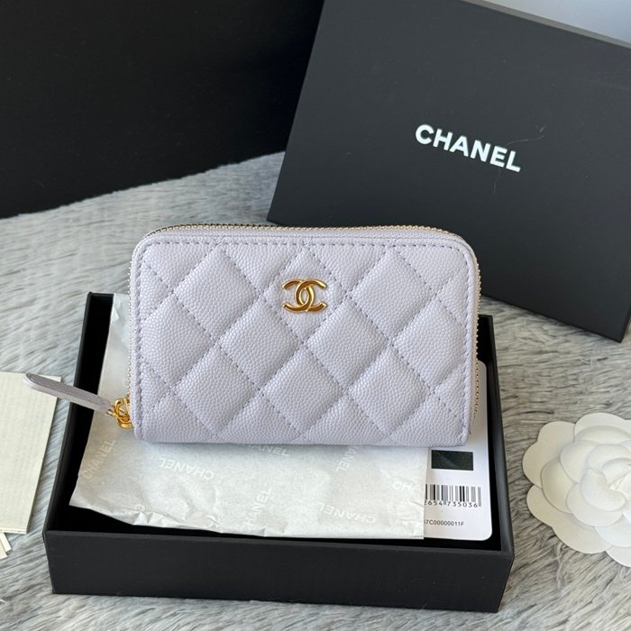 CHANEL 3686 0112 25c ラージジッピー長財布 カヴィア粒革 サイズ:12x8x2cm