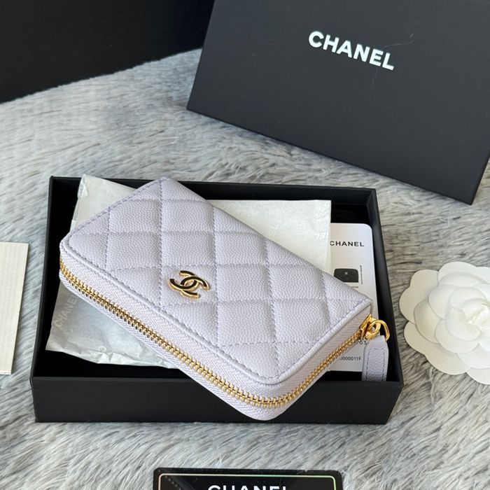 CHANEL 3686 0112 25c ラージジッピー長財布 カヴィア粒革 サイズ:12x8x2cm