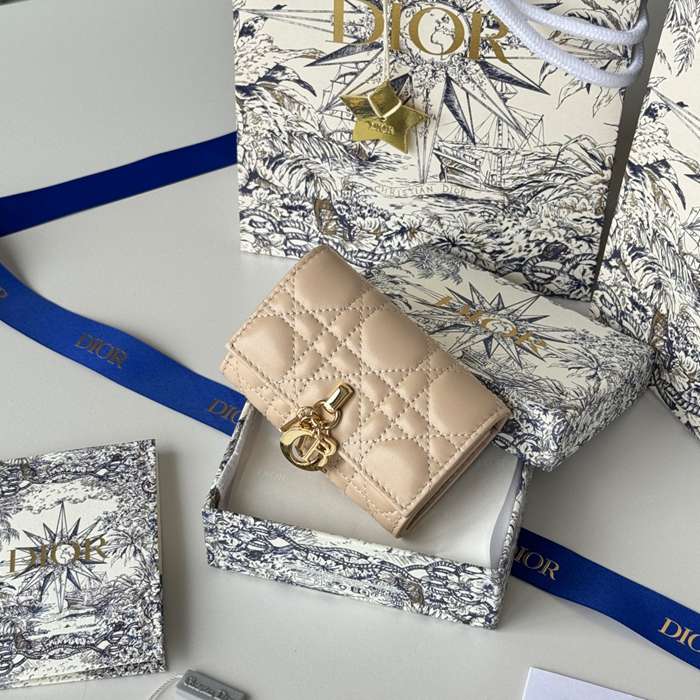 DIOR S0966ONMJ マイディオール グリシン 財布 ラム革 サイズ:11x7.5x2.5cm