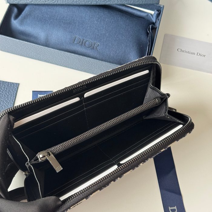 DIOR 2ESBC252YSE 長財布 ジッピー オブリーク サイズ:19.8x11x2.5cm