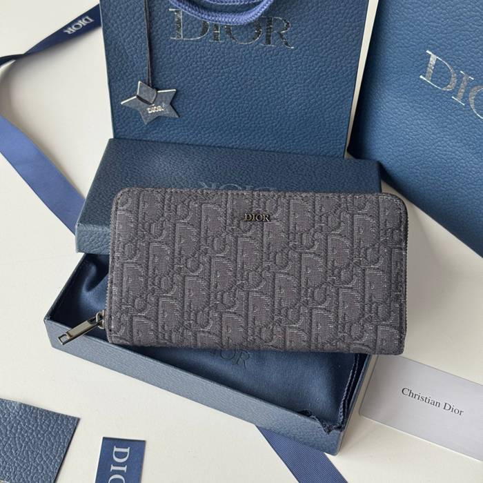 DIOR 2ESBC252YSE 長財布 ジッピー オブリーク サイズ:19.8x11x2.5cm