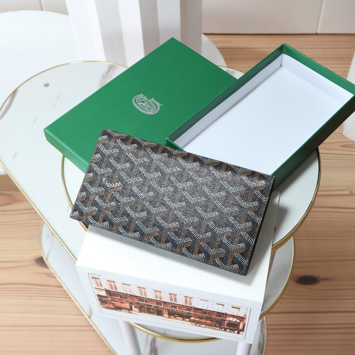 GOYARD 020243 リシュリュー 二つ折り長財布 サイズ:19x10.5cm GOYARD 020243 リシュリュー 二つ折り長財布 サイズ:19x10.5cm
