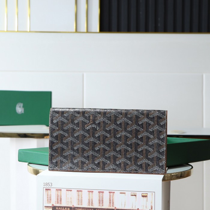 GOYARD 020243 リシュリュー 二つ折り長財布 サイズ:19x10.5cm