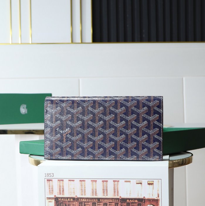 GOYARD 020243 リシュリュー 二つ折り長財布 サイズ:19x10.5cm