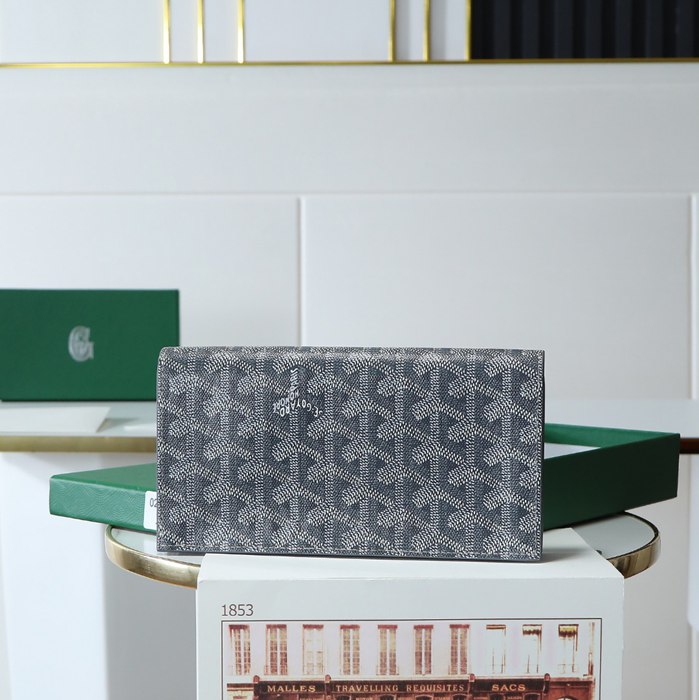 GOYARD 020243 リシュリュー 二つ折り長財布 サイズ:19x10.5cm