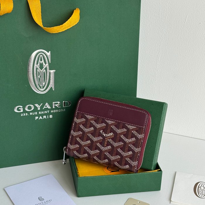 GOYARD 3305 マティニョン ミニゼロ財布 サイズ:11.5x9.5cm