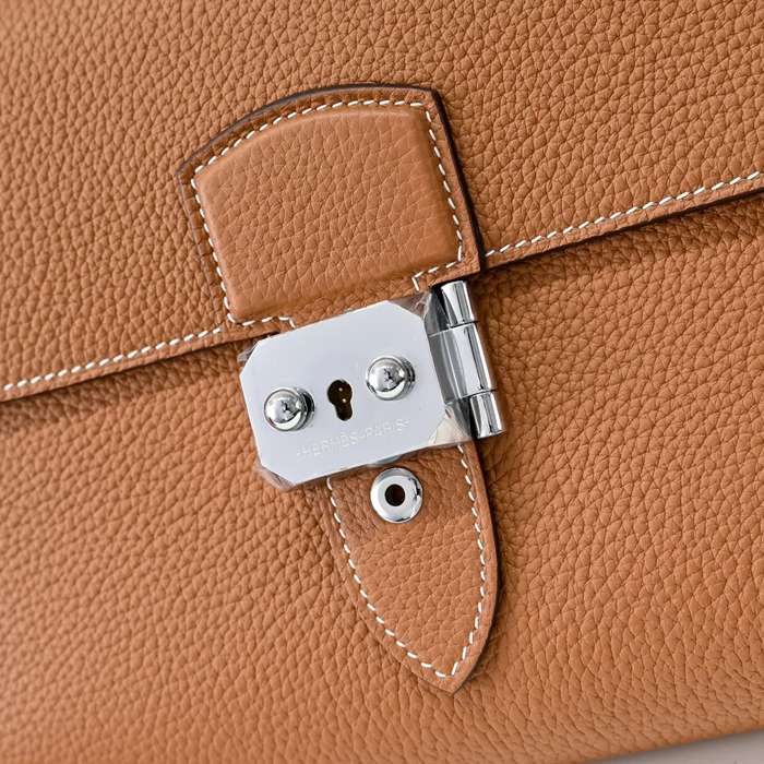 HERMES サック ア デペッシュ 信差バッグ 21cm トゴ革 サイズ: