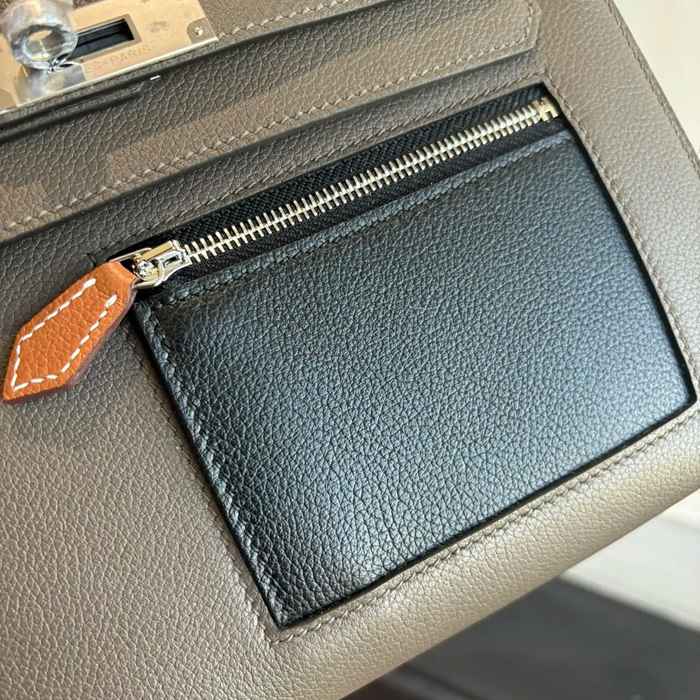 HERMES ケリー デペッシュ 25 クラッチバッグ エバーカラー革 ショルダーストラップ付き サイズ: