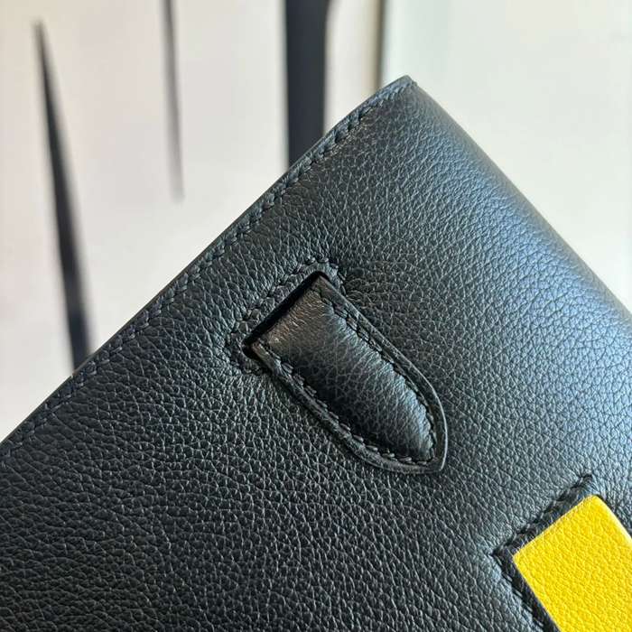 HERMES ケリー デペッシュ 25 クラッチバッグ エバーカラー革 ショルダーストラップ付き サイズ: