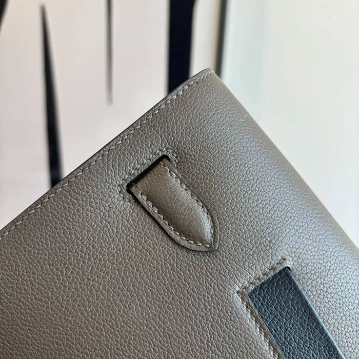 HERMES ケリー デペッシュ 25 クラッチバッグ エバーカラー革 ショルダーストラップ付き サイズ:
