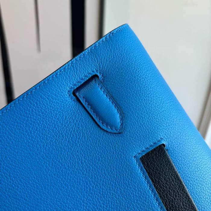 HERMES ケリー デペッシュ 25 クラッチバッグ エバーカラー革 ショルダーストラップ付き サイズ: