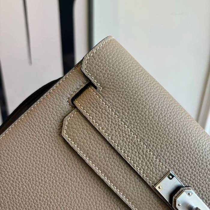 HERMES ケリー デペッシュ 25 クラッチバッグ トゴ革 ショルダーストラップ付き サイズ: