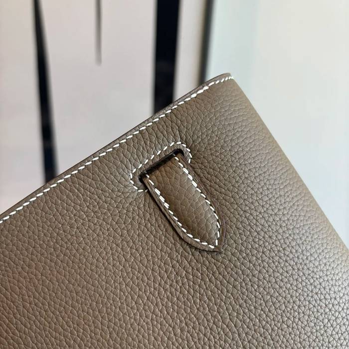 HERMES ケリー デペッシュ 25 クラッチバッグ トゴ革 ショルダーストラップ付き サイズ: