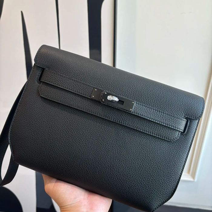 HERMES ケリー デペッシュ 25 クラッチバッグ トゴ革 ショルダーストラップ付き サイズ: