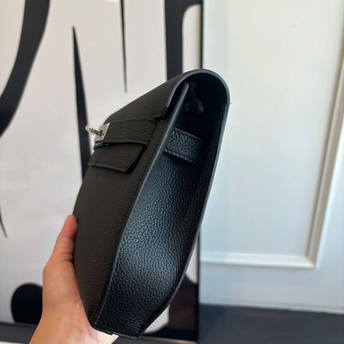 HERMES ケリー デペッシュ 25 クラッチバッグ トゴ革 ショルダーストラップ付き サイズ: