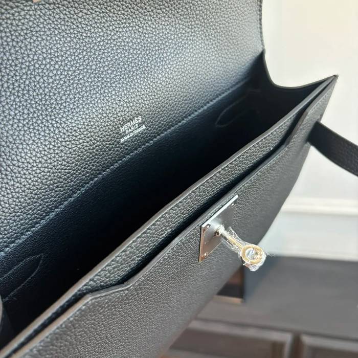 HERMES ケリー デペッシュ 25 クラッチバッグ トゴ革 ショルダーストラップ付き サイズ: