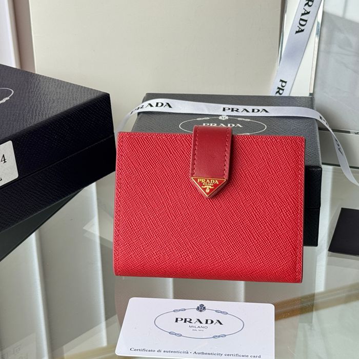 PRADA 1MV204 新作長財布 サフィアーノ皮革 サイズ:11.2x8.5cm PRADA 1MV204 新作長財布 サフィアーノ皮革 サイズ:11.2x8.5cm