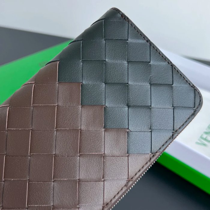 BOTTEGA VENETA BV 749427 メンズ編み財布 クラシック編み牛皮 19x10cm サイズ:19x10cm