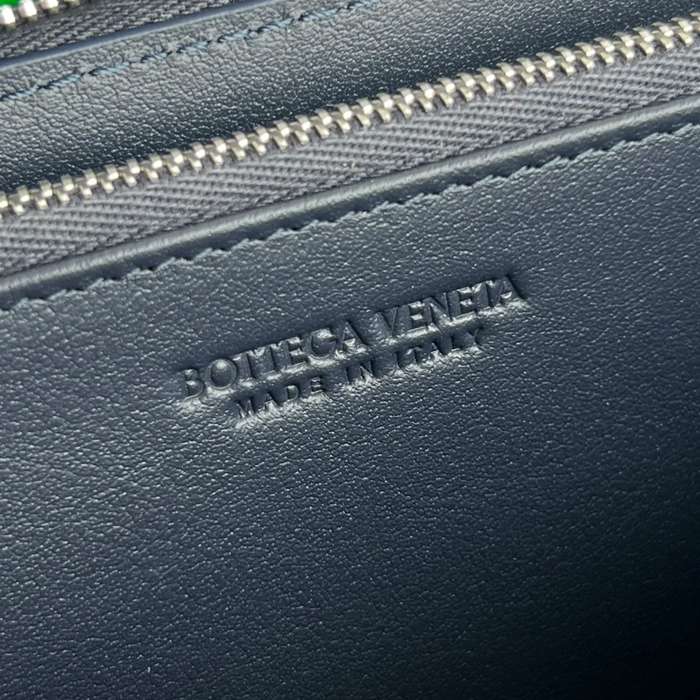 BOTTEGA VENETA BV 749427 メンズ編み財布 クラシック編み牛皮 19x10cm サイズ:19x10cm