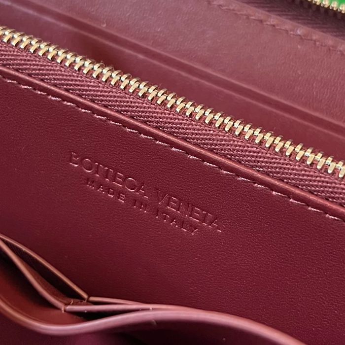 BOTTEGA VENETA BV 649607 メンズ大編み財布 クラシック編み牛皮 19x11.4cm サイズ:19x11.4cm
