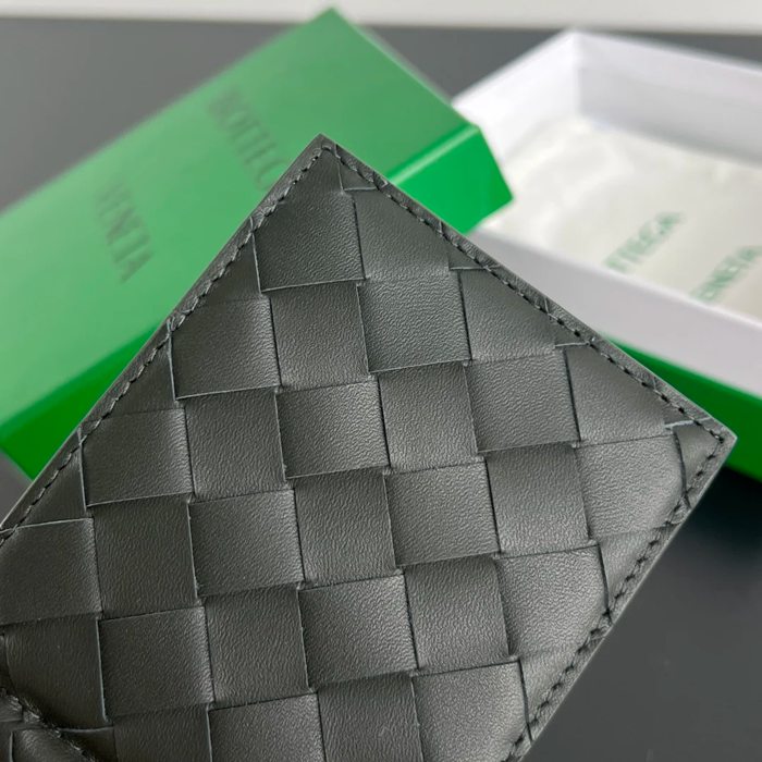 BOTTEGA VENETA BV 592626 新作マネークリップ 編み牛皮 11.5x9x0.5cm サイズ:11.5x9x0.5cm